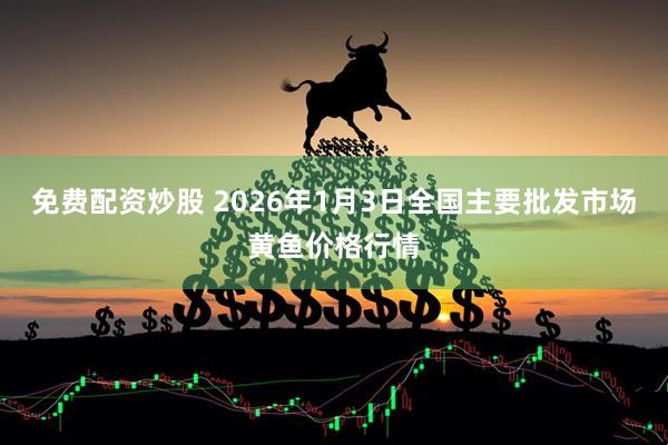 免费配资炒股 2026年1月3日全国主要批发市场黄鱼价格行情